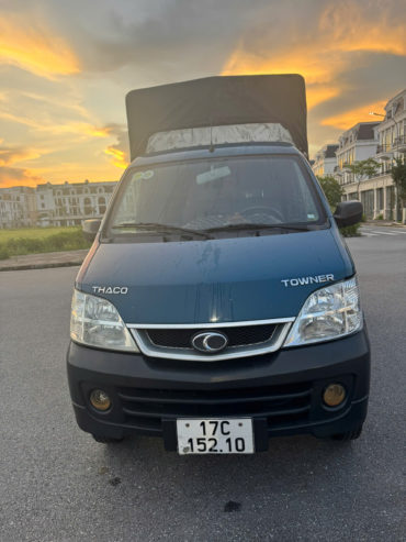 BÁN XE TOWNER990 -THÙNG MUI BẠT – MÀU XANH - NĂM 2021