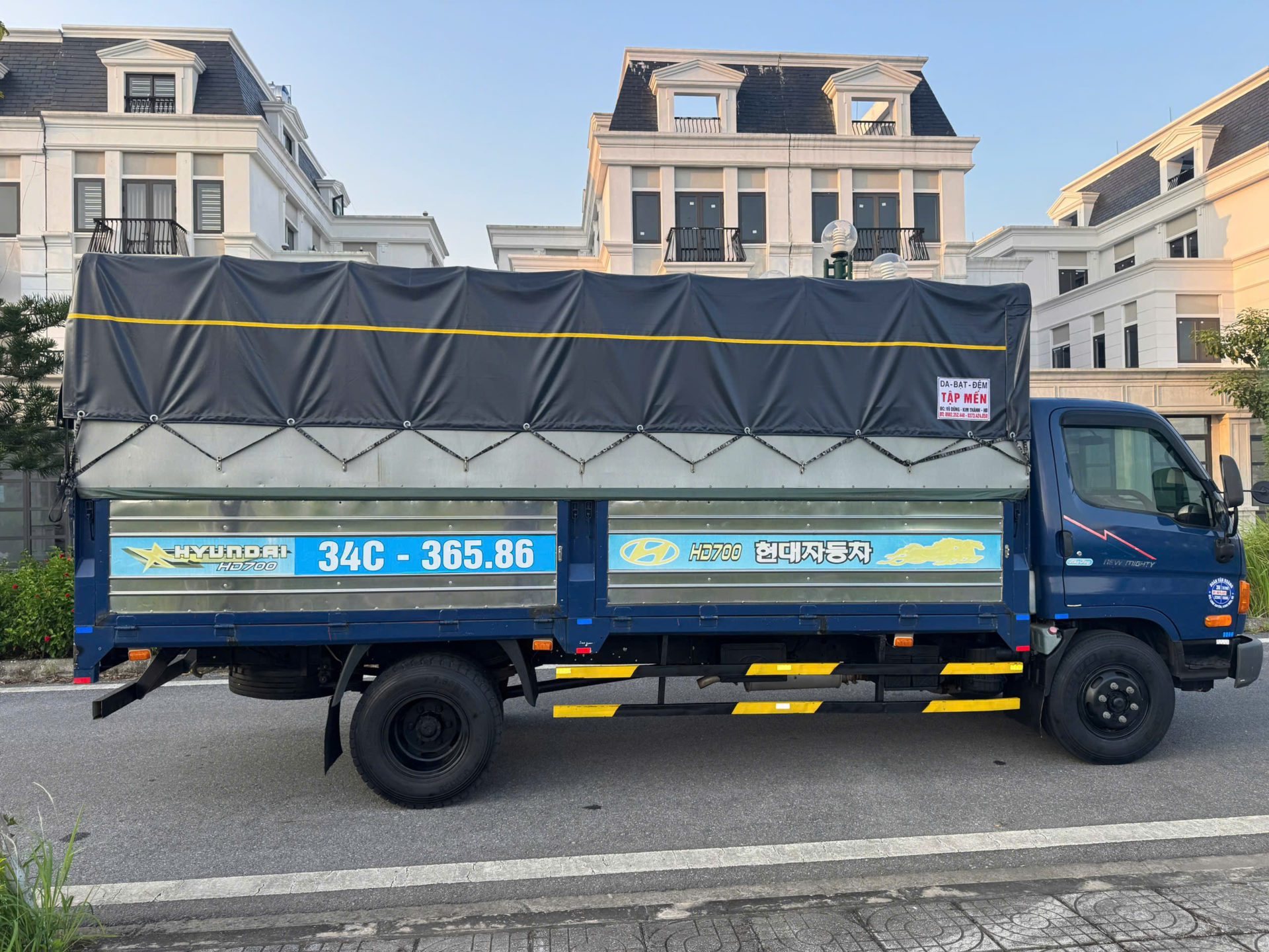 BÁN XE NEW MIGHTY -THÙNG MUI BẠT - MÀU XANH – NĂM 2016 - Ảnh 5