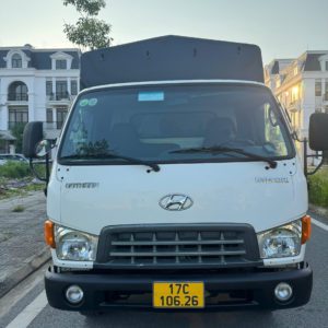 BÁN XE HYUNDAI HD99 -THÙNG MUI BẠT – MÀU TRẮNG - NĂM 2017