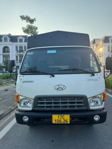 BÁN XE HYUNDAI HD99 -THÙNG MUI BẠT – MÀU TRẮNG - NĂM 2017