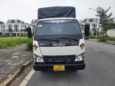 BÁN XE ISUZU QKR270 - THÙNG MUI BẠT – MÀU TRẮNG - NĂM SX 2019