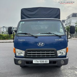 HYUNDAI HD650 - THÙNG BẠT – XANH - NĂM 2016